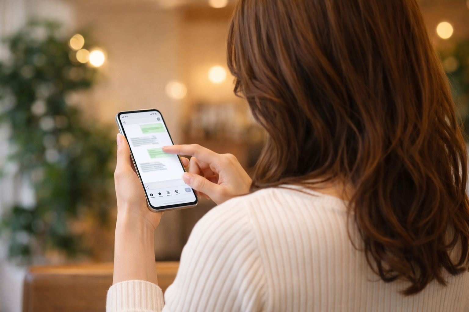 ご来店の予定を書き込んでください